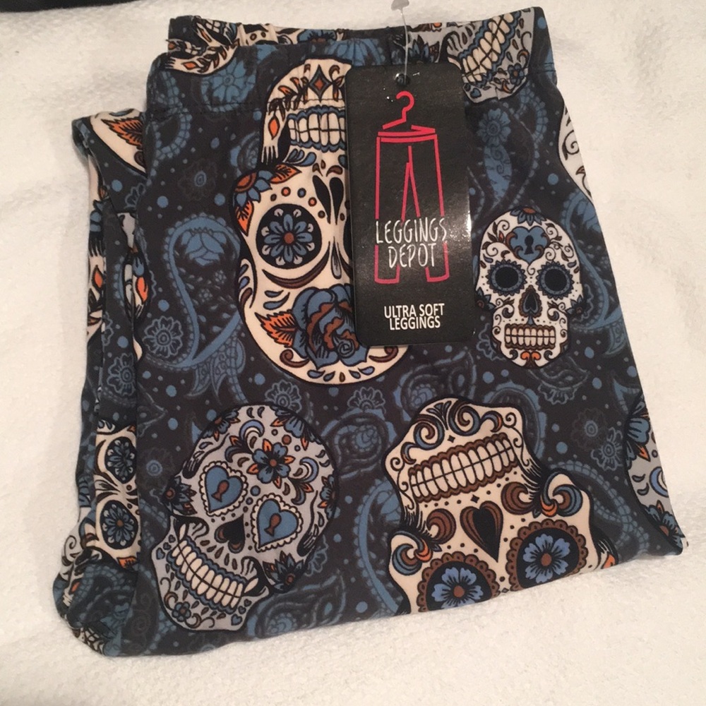 Skull leggings